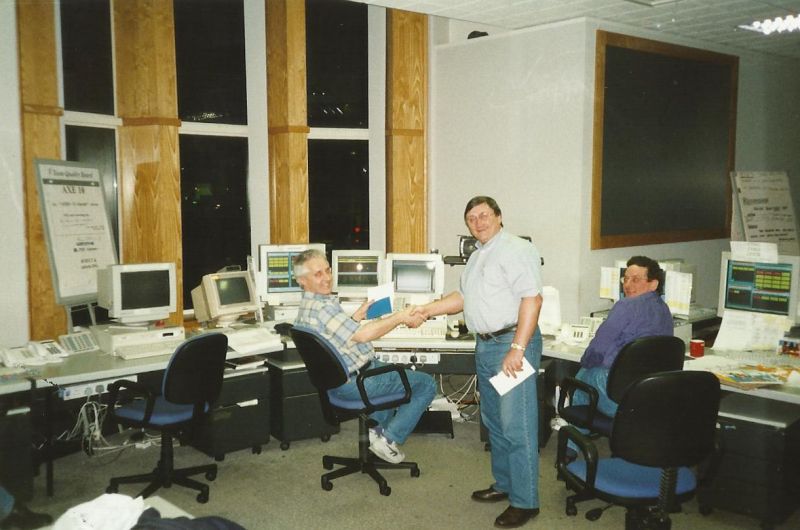 Left to right: Phil Logan, Pete Leonard and Nick Whitby
